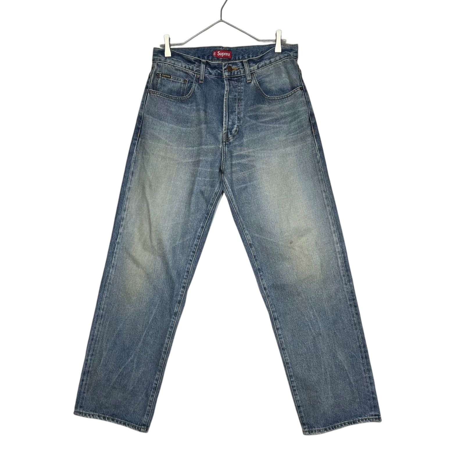 SUPREME(シュプリーム) 24AW Distressed Loose Fit Selvedge Jean 
