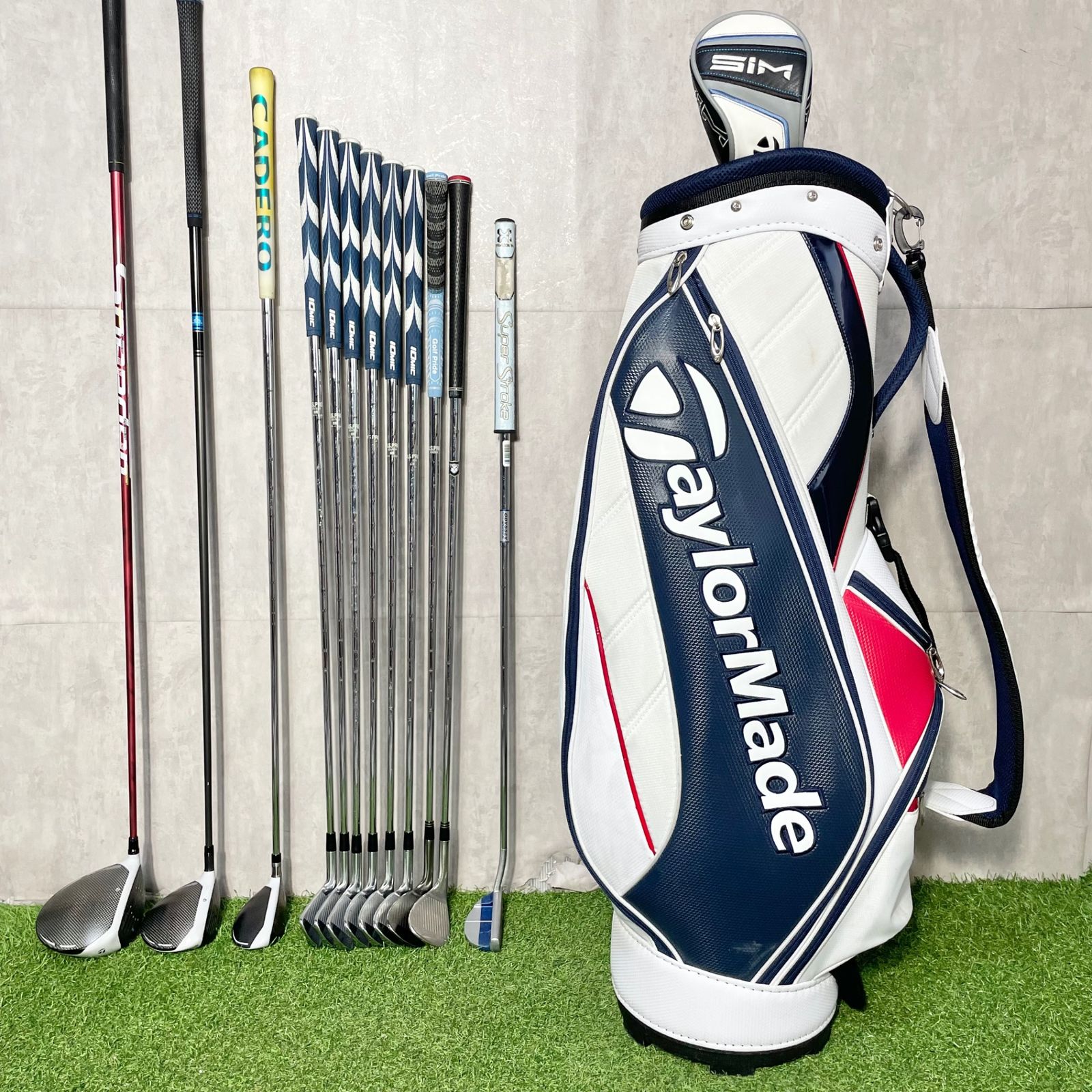 TaylorMade SIM テーラーメイド シム ゴルフクラブセット メンズ S 12