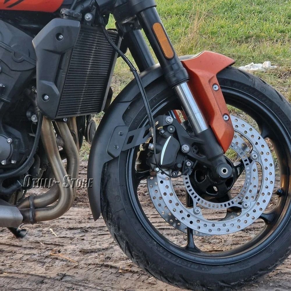 フェンダーハガーエクステンショントライデント660アクセサリーフロントマッドガードエクステンダートライデント660