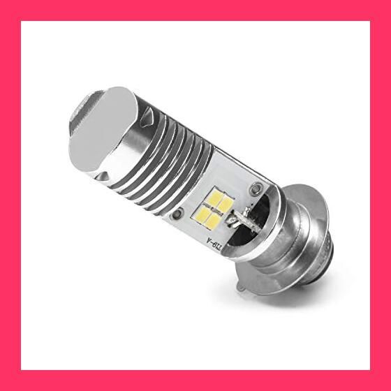 【スタッフおすすめ！】PIAA(ピア) バイク用ヘッドライトバルブ LED 6000K デュアルビーム 12V 5/6W H6M(PH7相当品) 1個入 MLE8