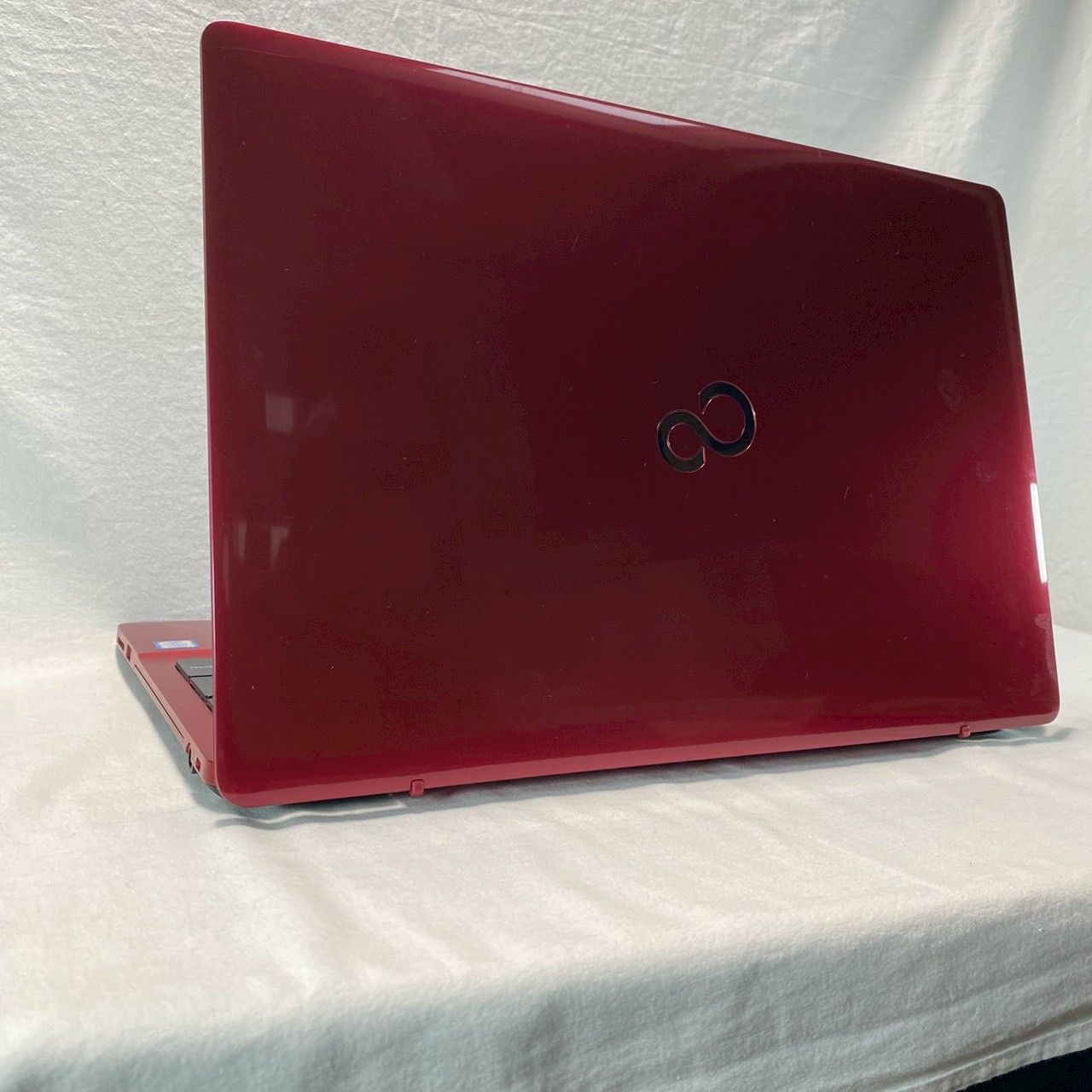 富士通 FMV LIFEBOOK AH53 X FMVA53XR レッド i7搭載 ノートパソコン 本体 ACアダプター 動作品 No.3991