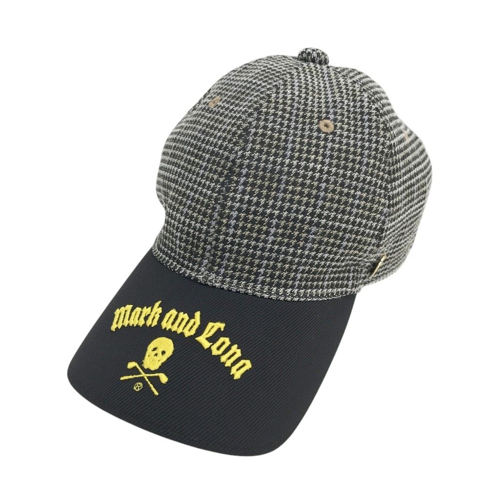 マークアンドロナ ゴルフ￼ ブラック キャップ ユニセックス