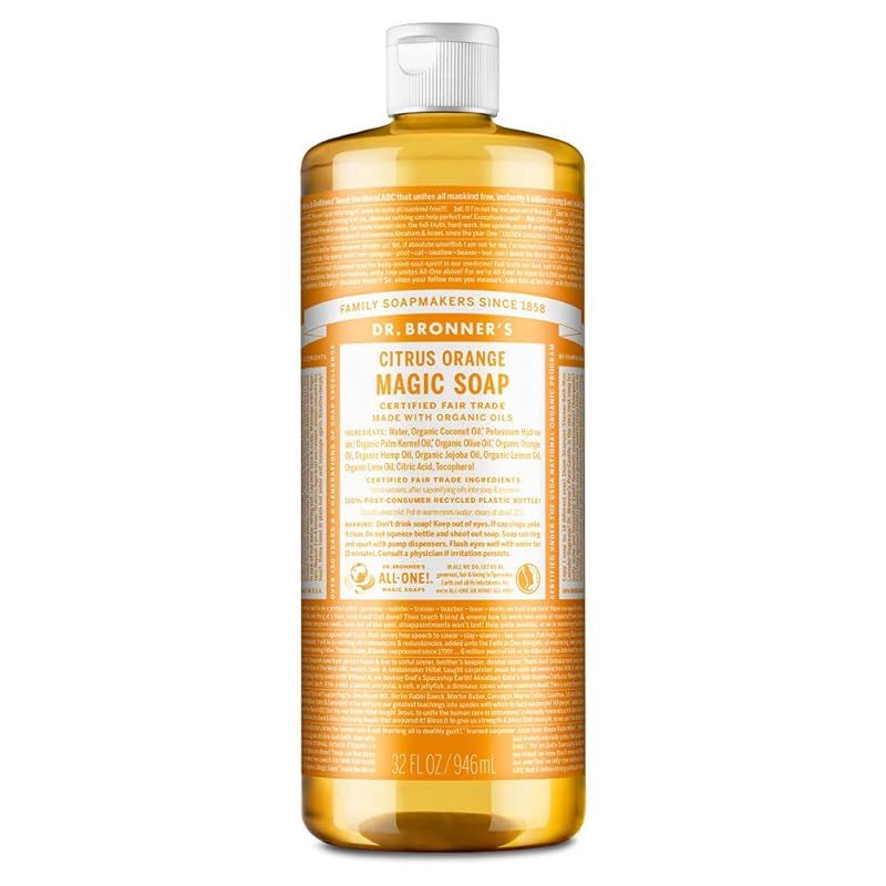 Dr. Bronner's マジックソープ CI(シトラスオレンジ) 946ｍｌ オーガニックソープ