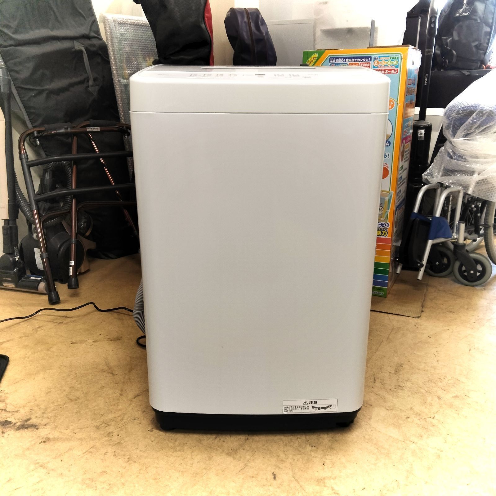 N-4827] アイリスオーヤマ 2024年製 全自動洗濯機 5.0kg IAW-T504 