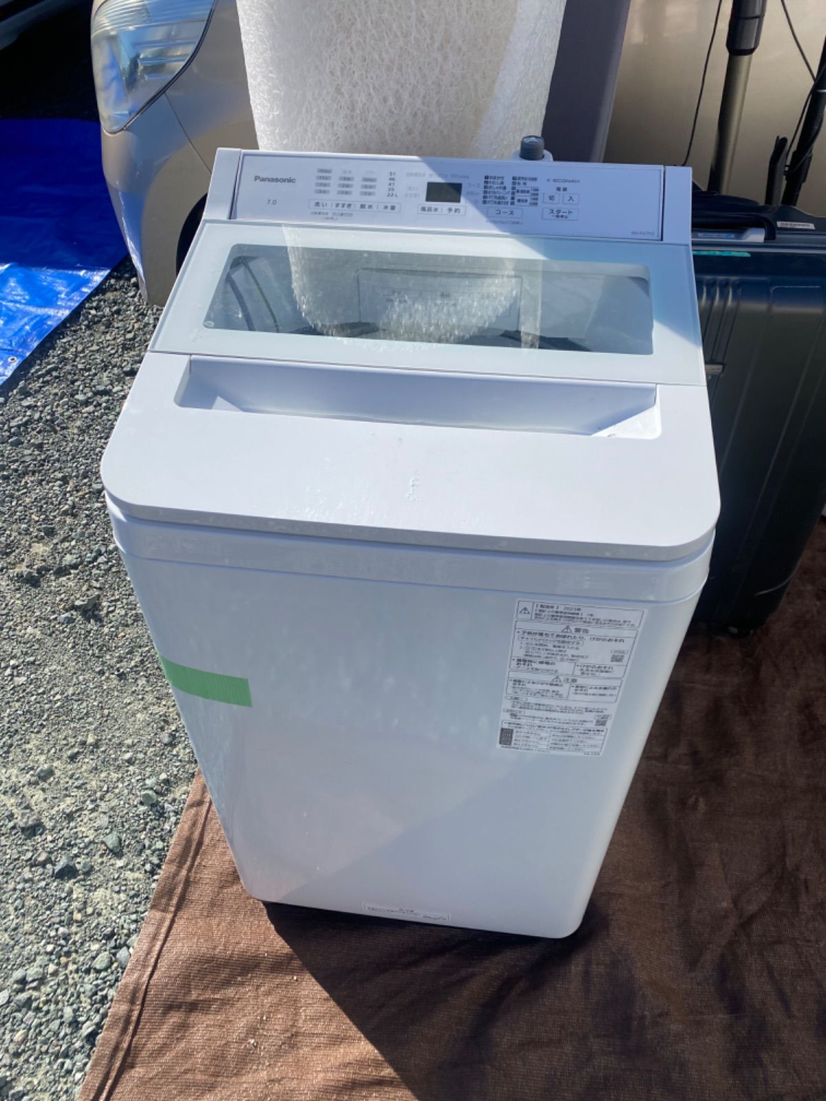 【引取限定】Panasonic 洗濯機 7.0kg 2023年製