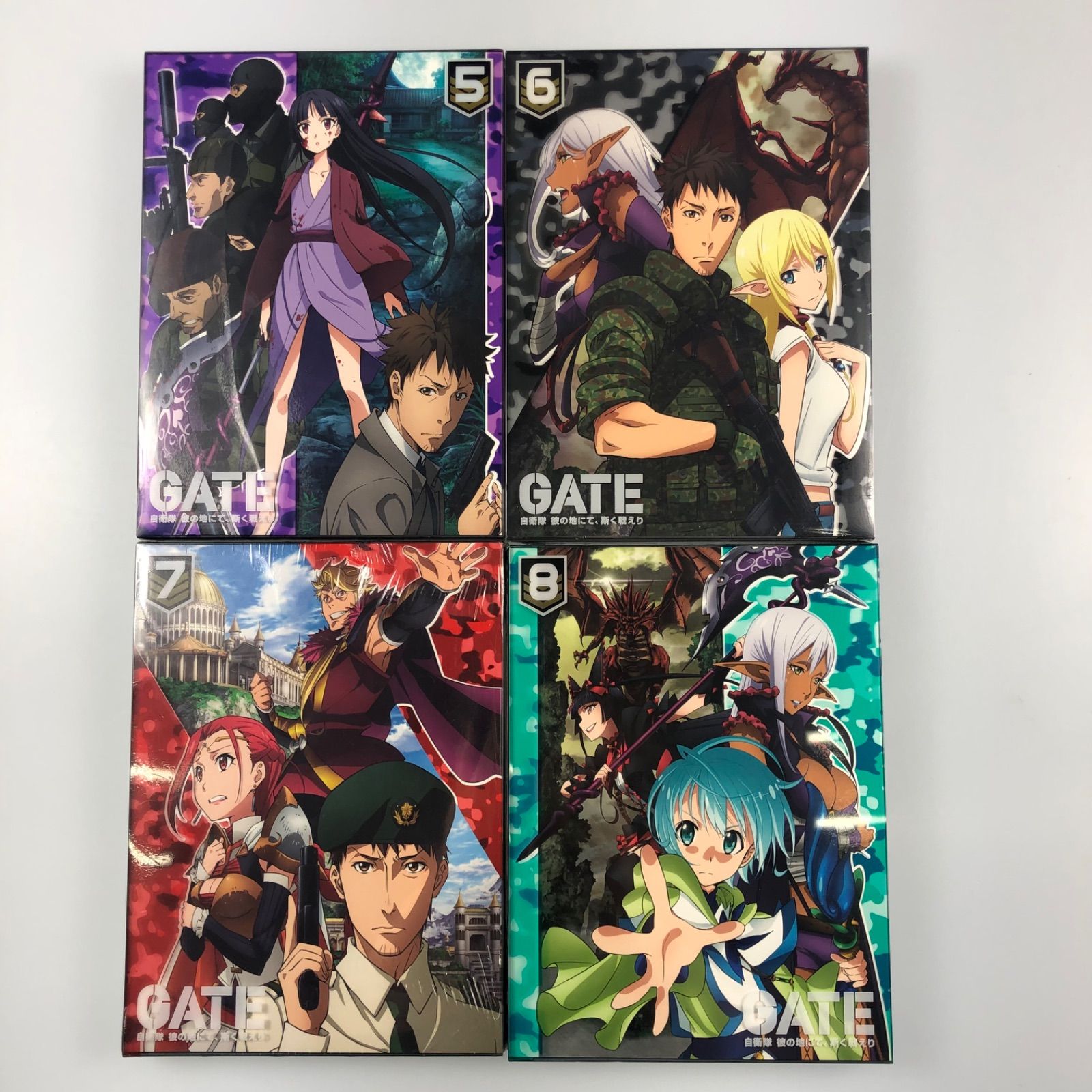 姫路東】GATE 自衛隊 彼の地にて、斯く戦えり 全12巻セット Blu-ray【309-0009】 - メルカリ