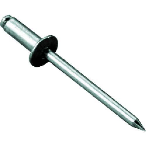 学問的な Size フランジ径9.6×リベット径4.8×リベット長9.3 mm ロブテックス ブラインドリベット アルミ スティール 6-3 1000本入 NSA6-3