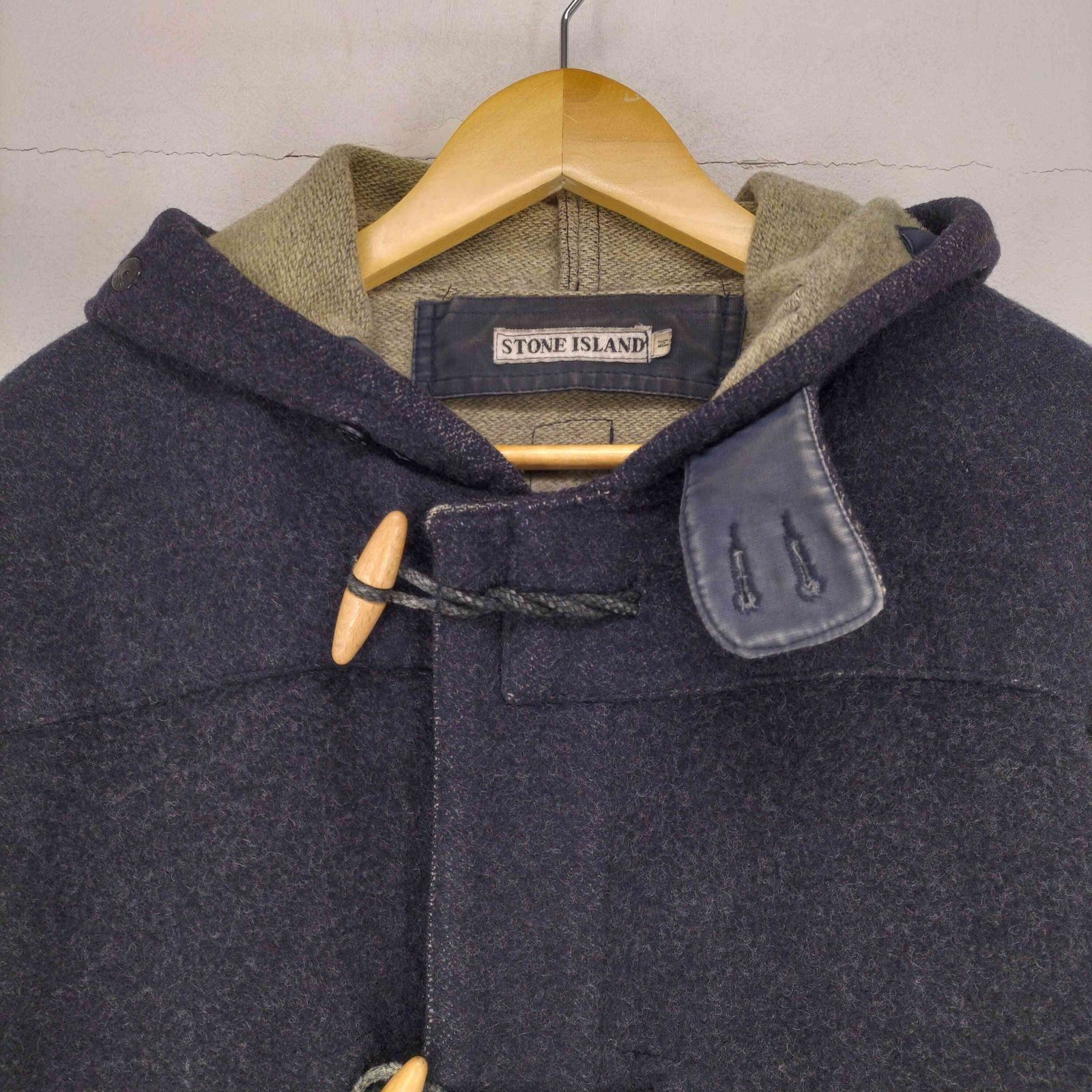 ジャケット・アウター STONE  1988aw Montgomery coat 1980s STONE ISLAND Vergine Wool Montgomery Jacket | 'bout