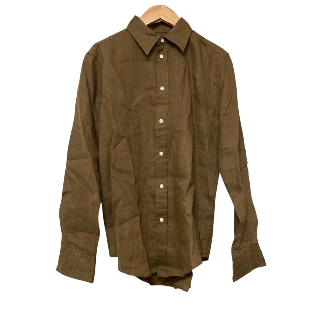 美品 Polo by Ralph Lauren ポロバイラルフローレン 長袖 リネンシャツ 160/84A ブラウン レディース 古着 中古 楽天市場】【中古】美品 Polo by Ralph Lauren ポロバイラル