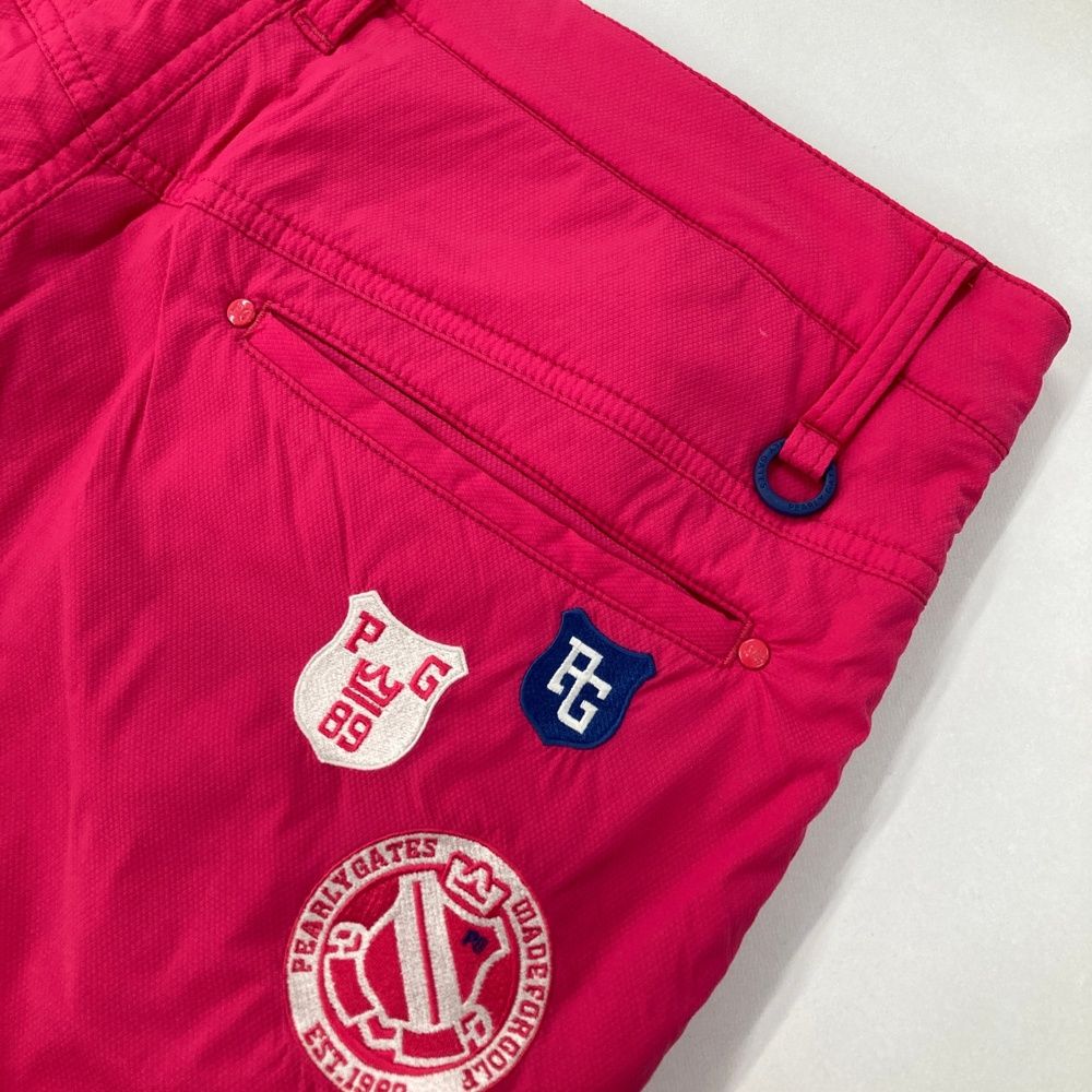 サイズ：5 PEARLY GATES パーリーゲイツ  中綿パンツ  ピンク系 [240101460893] ゴルフウェア メンズ ストスト