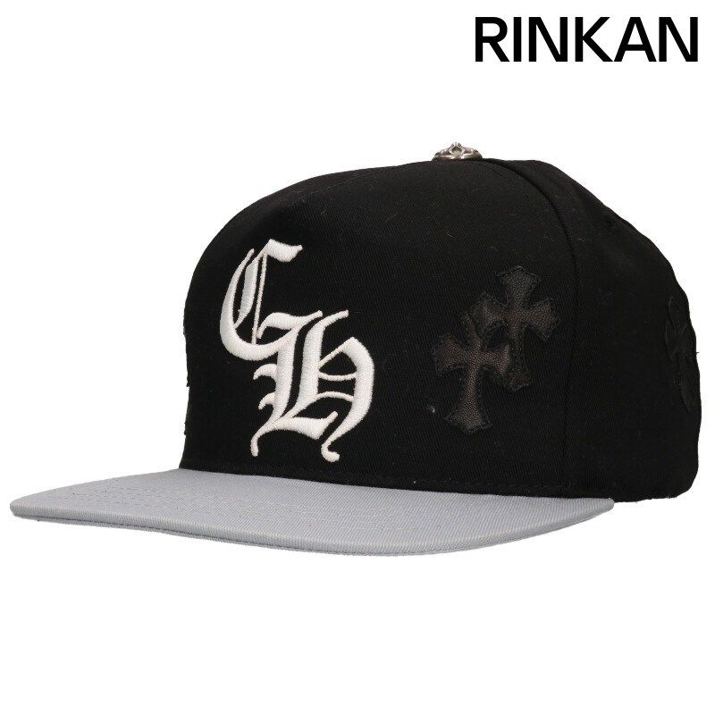 クロムハーツ CH HAT クロスパッチベースボールキャップ メンズ ONE 
