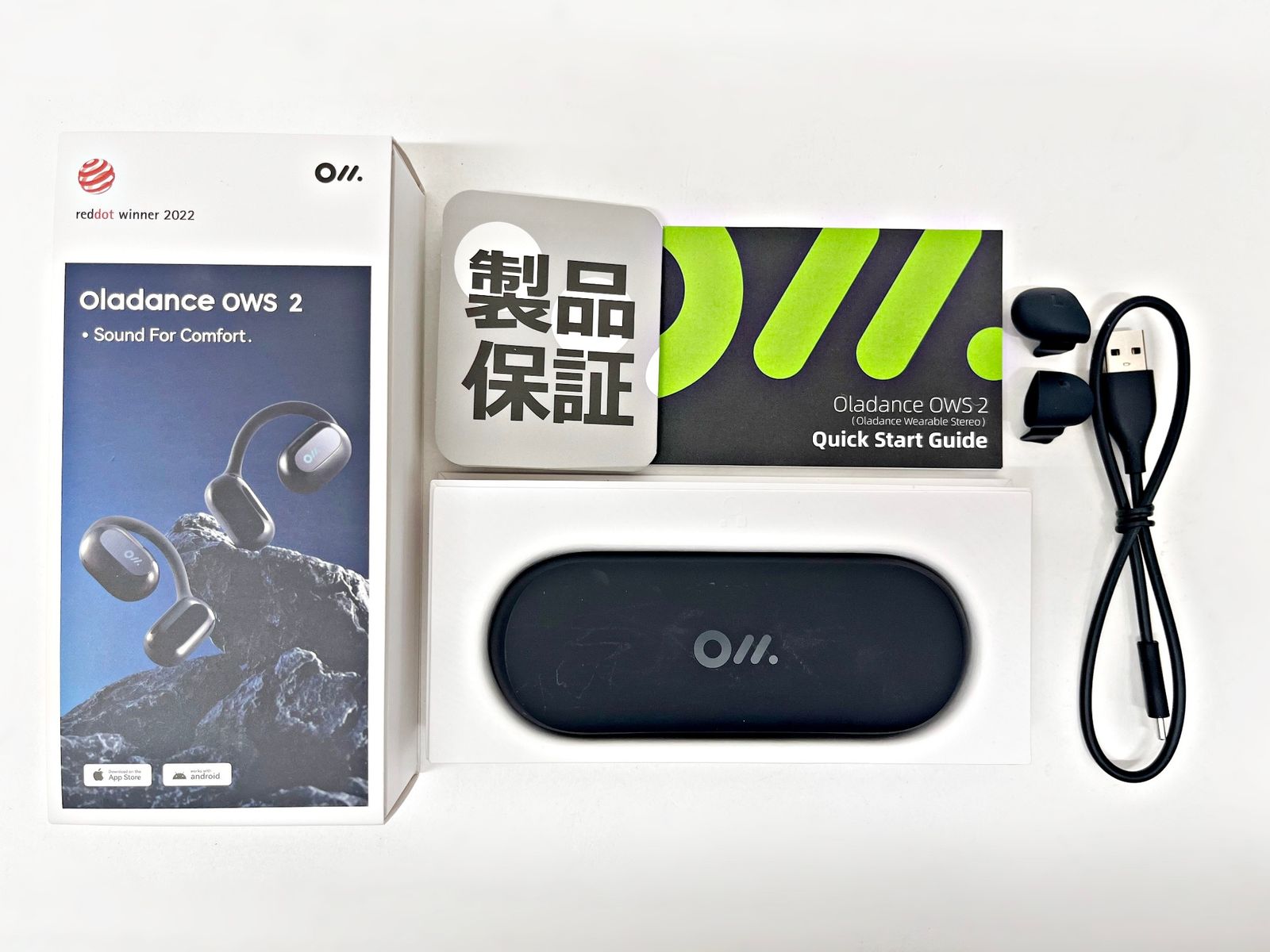 Oladance OWS 2 イヤホン ブルー 【公式通販】