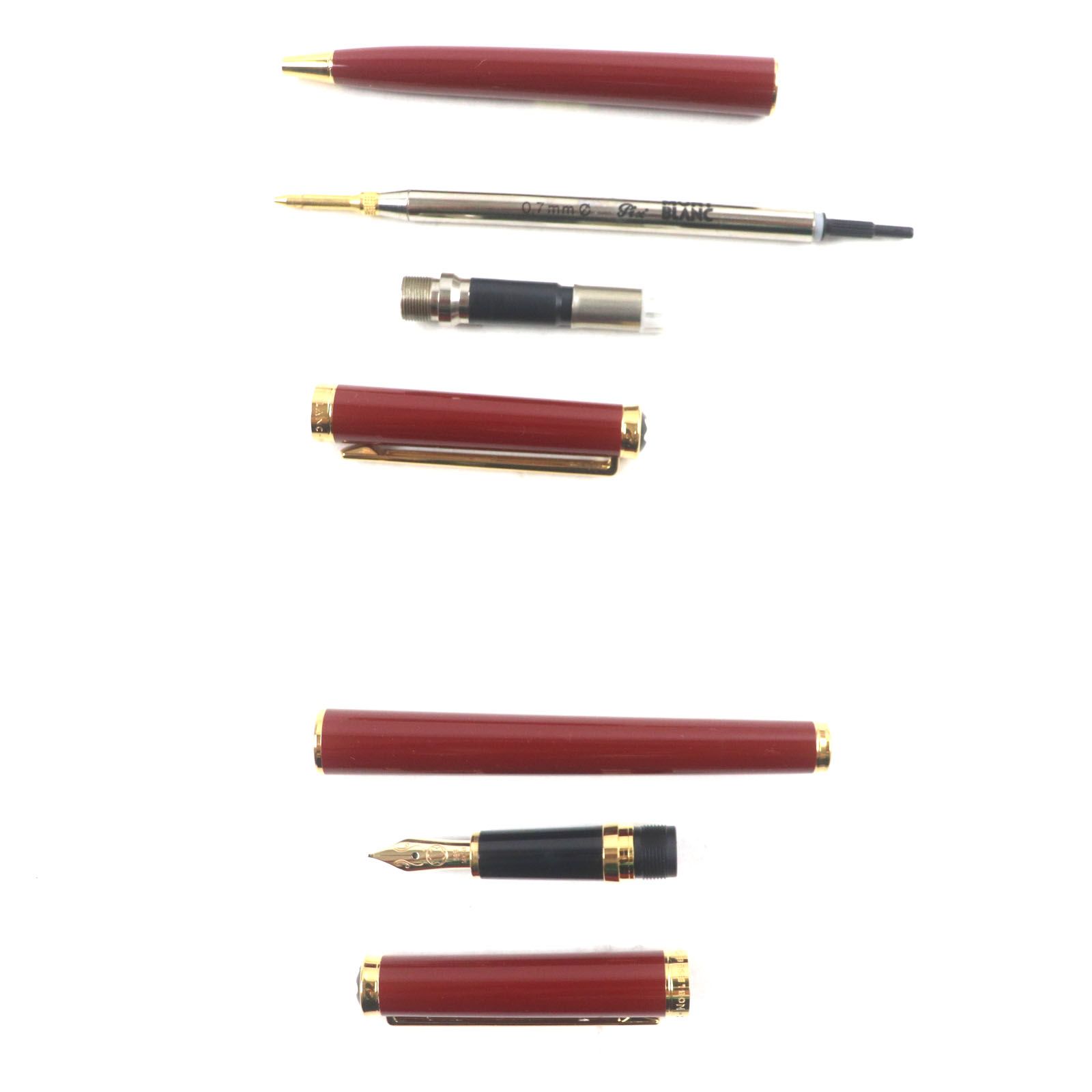 MONTBLANC モンブラン ノブレス ホワイトスター 万年筆 585