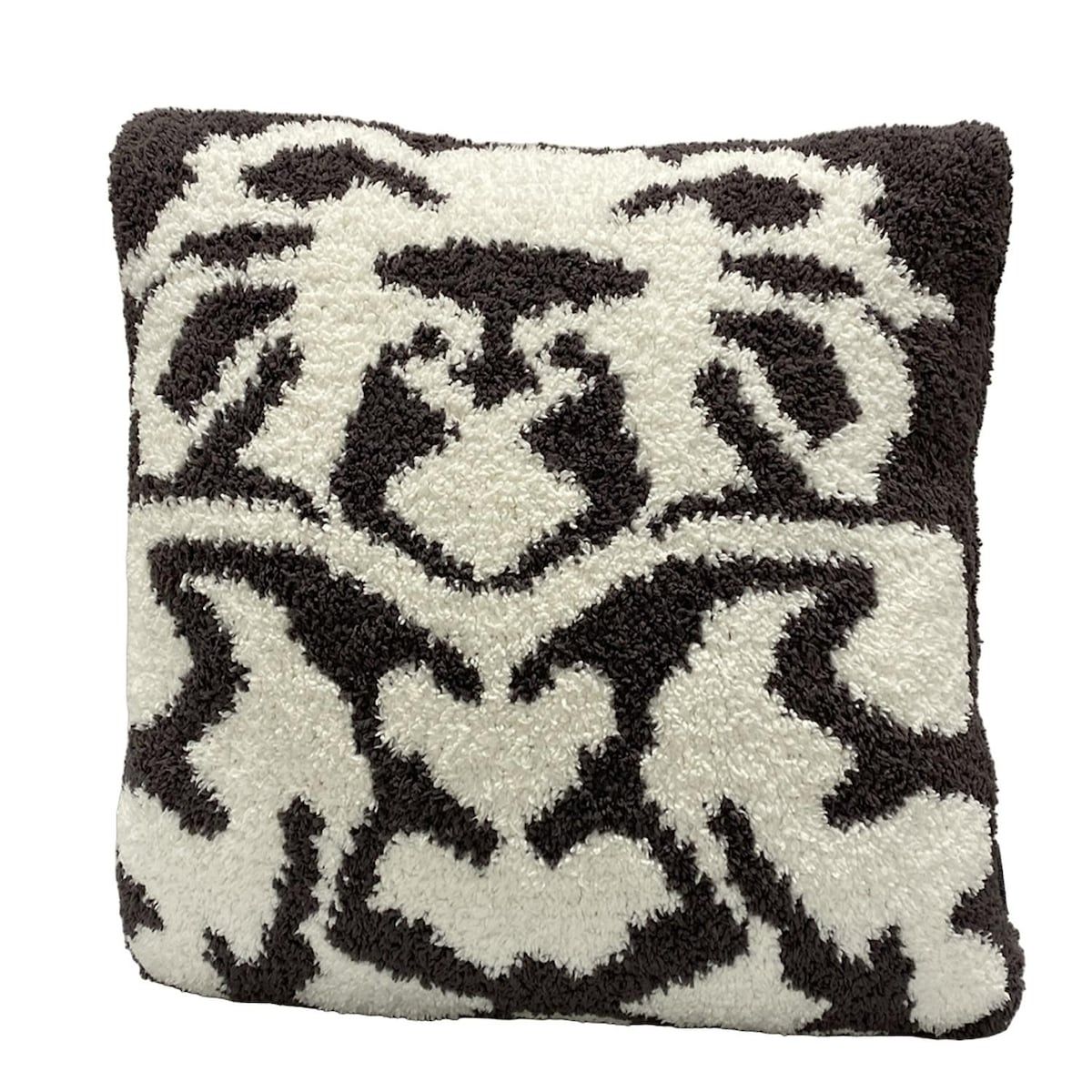 カシウエアkashwereクッションカバー CUSHION COVER / DAMASK(カバーのみ silver blue/creme): HOME