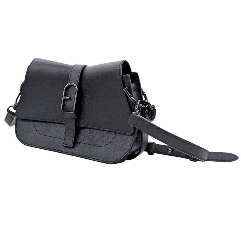   ブラックショルダーバッグ ブラック ショルダートップハンドル MOTO ブラック ショルダーバッグ