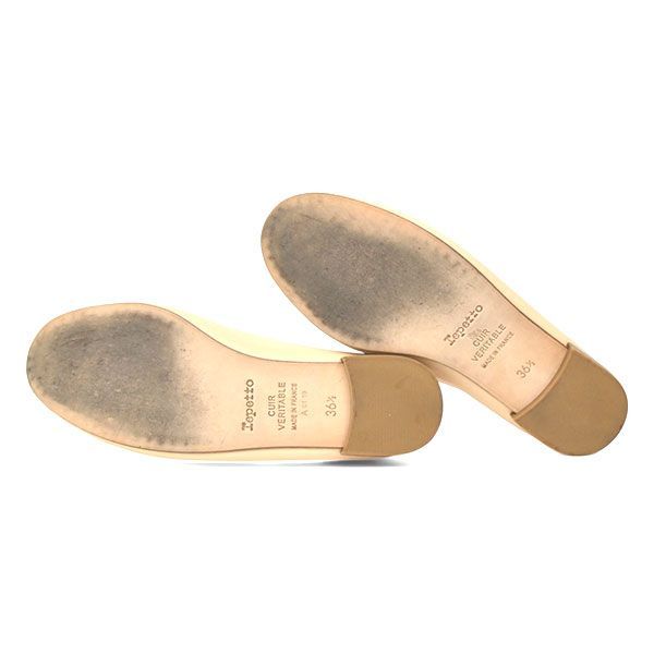 美品❤️レペット リボン ラウンドトゥ バレエシューズ 36.5(約23cm) 美品♪レペット リボン ラウンドトゥ バレエシューズ フラット