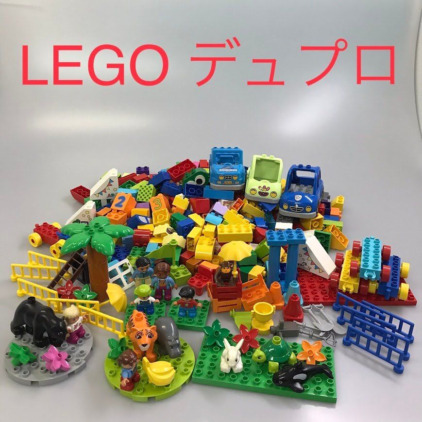 LEGO レゴ デュプロ バラバラ ブロック フィグ 動物など 大量まとめ 