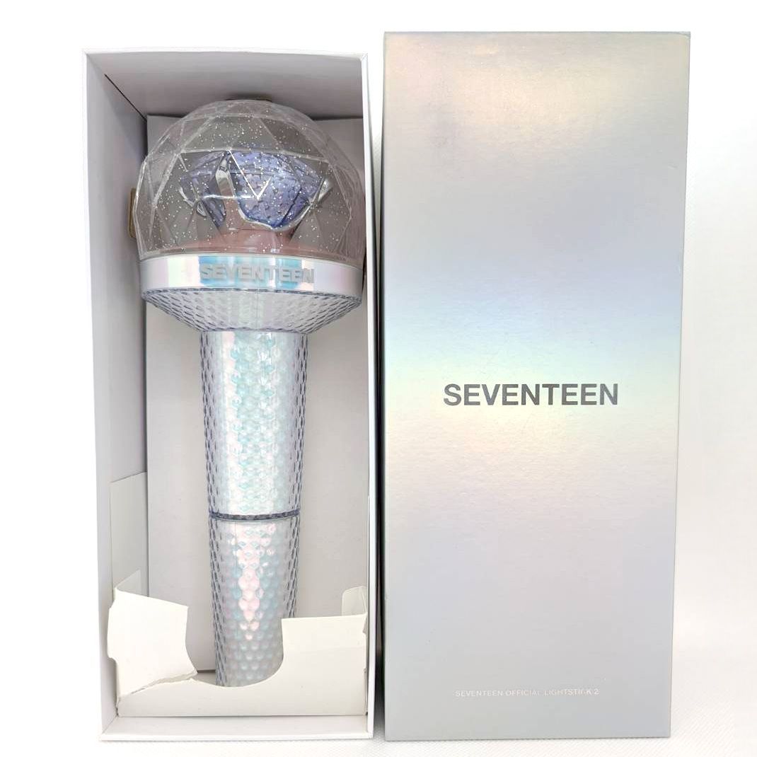 【激安価格】匿名配送 SEVENTEEN CARAT棒 ver.2 キーリング キーホルダー K-POP・アジア