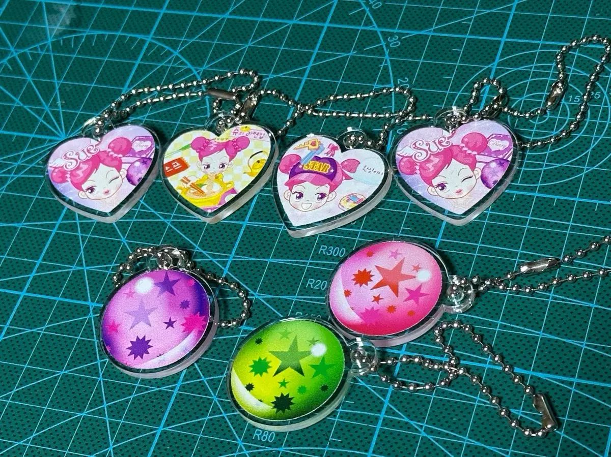 メゾピアノ☆ドッキングワンピース ステッカー総柄 ドッキング