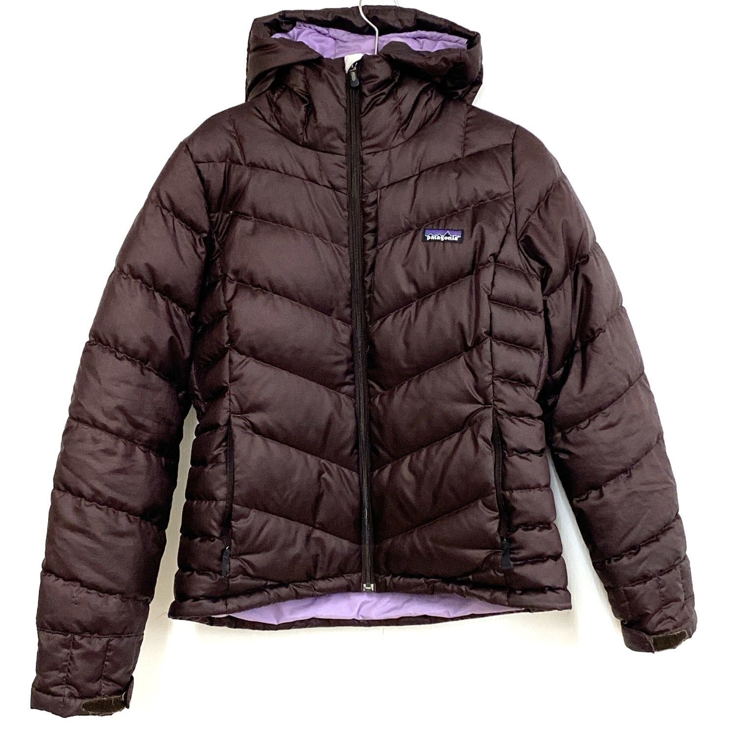 最終価格 patagonia パタゴニア パイプダウンジャケット ダウンジャケット 30550F9 Mサイズ ポリエステル 茶色 ダークブラウン  ラベンダー レディース 24c菊E - メルカリ