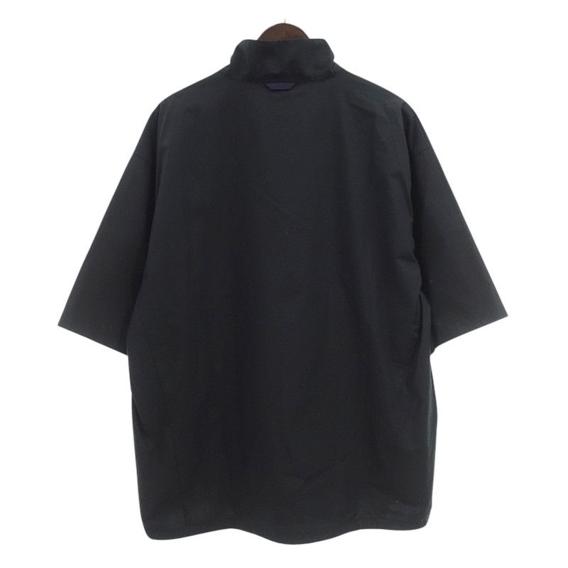 ポリクアント|POLIQUANT HALF-ZIP SHIRT ZWART ハーフジップ シャツ ブラック サイズ メンズ2