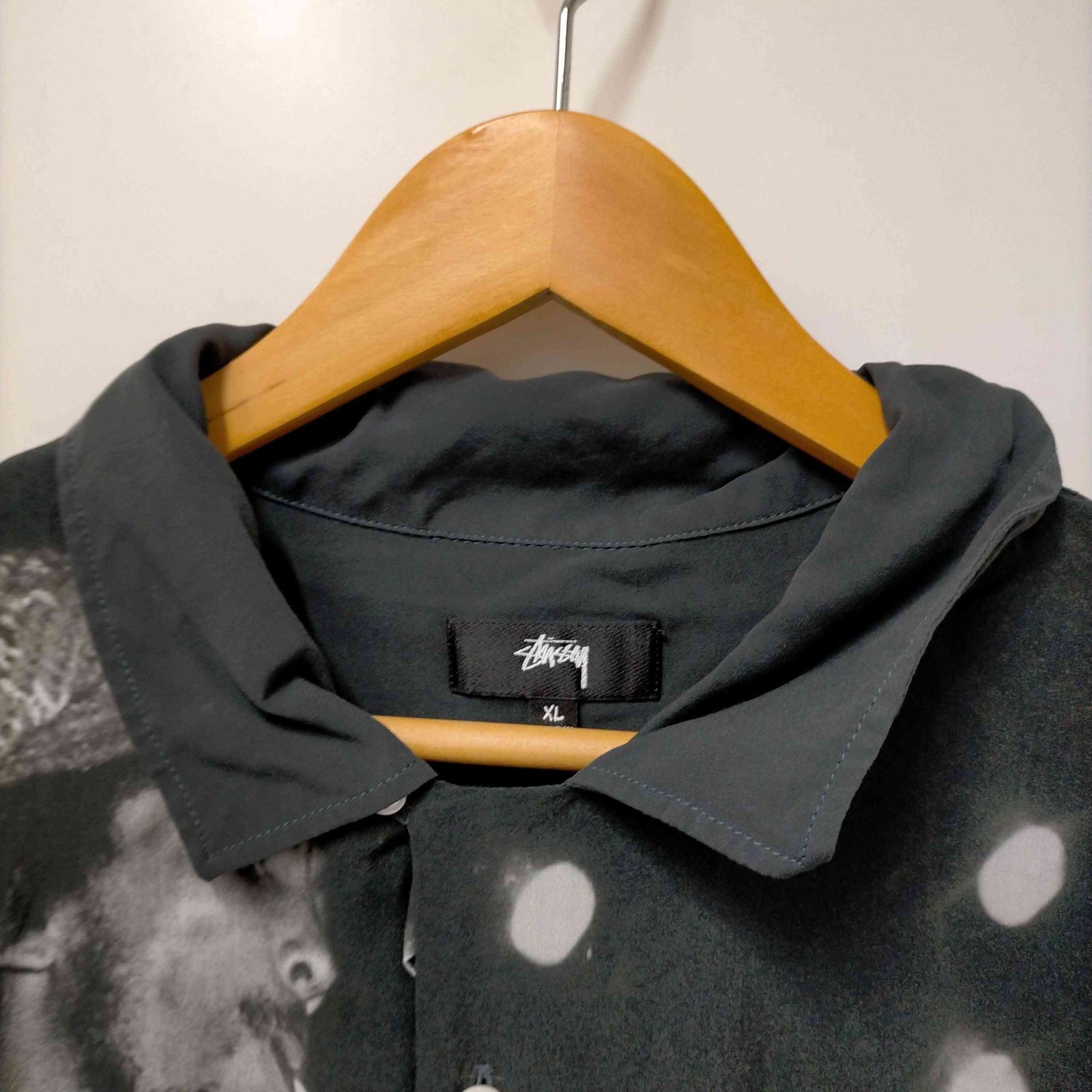N*n様 BOB MARLEY Open Collar Shirt L Buy Stussy Bob Marley Open Collar Shirt 'Black' - 311048