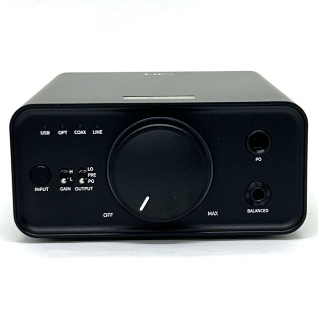 アウトレット品 FIIO K7 ヘッドホンアンプ DAC内蔵 FIO-K7-B 小型 据え置き