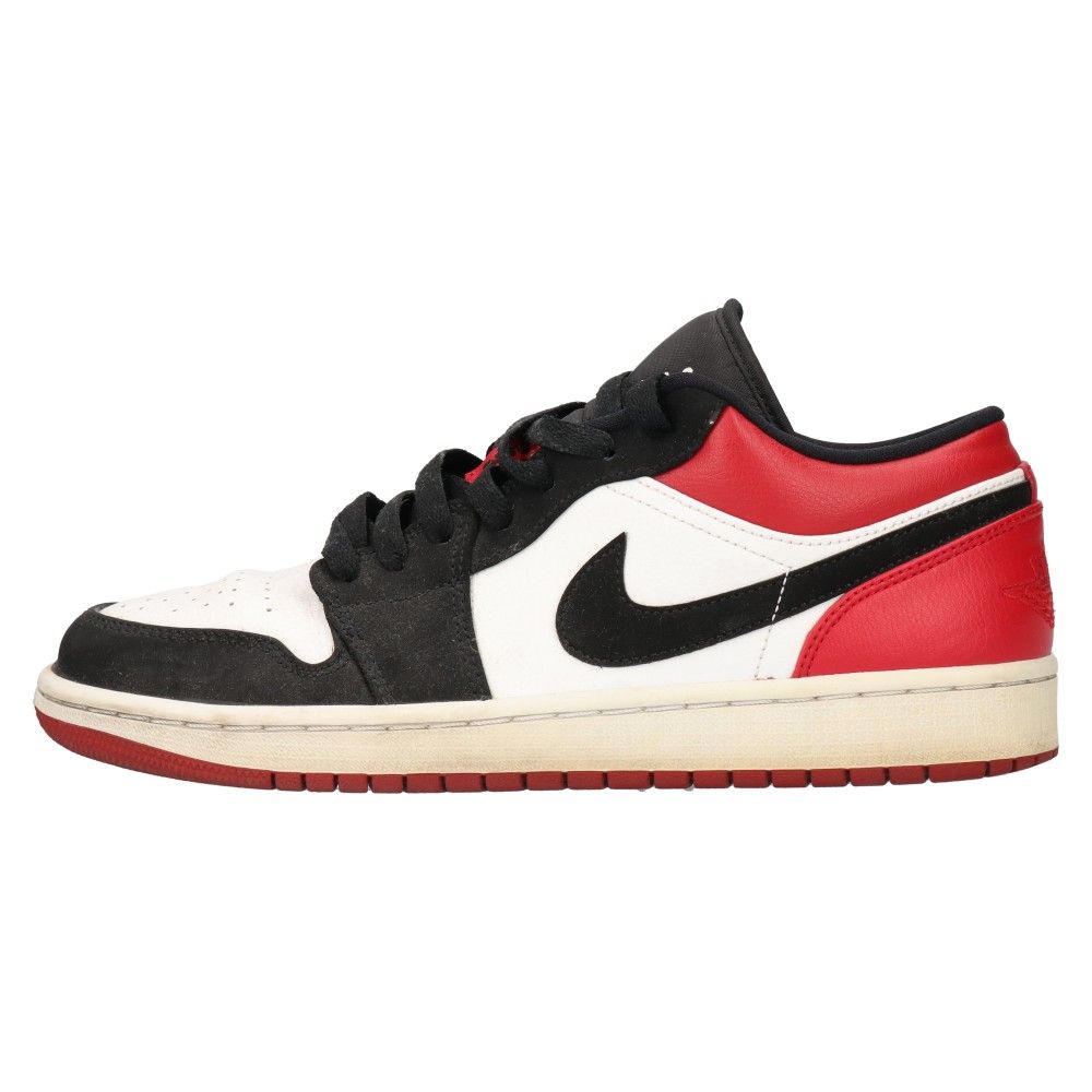 NIKE (ナイキ) AIR JORDAN1 LOW BLACK TOE エアジョーダン1