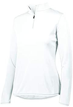 Augusta Sportswear レディース Attain 1/4?ジッププルオーバー S ホワイト