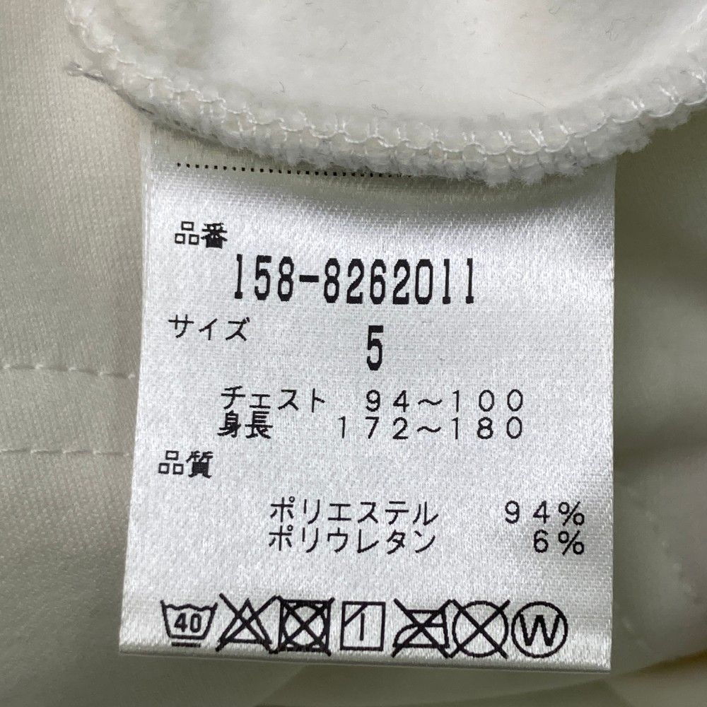 サイズ：5 MASTER BUNNY EDITION マスターバニーエディション  裏起毛 ジップ ジャケット  ホワイト系 [240101459675] ゴルフウェア メンズ ストスト サイズ：5 MASTER BUNNY EDITION マスターバニーエディション 裏