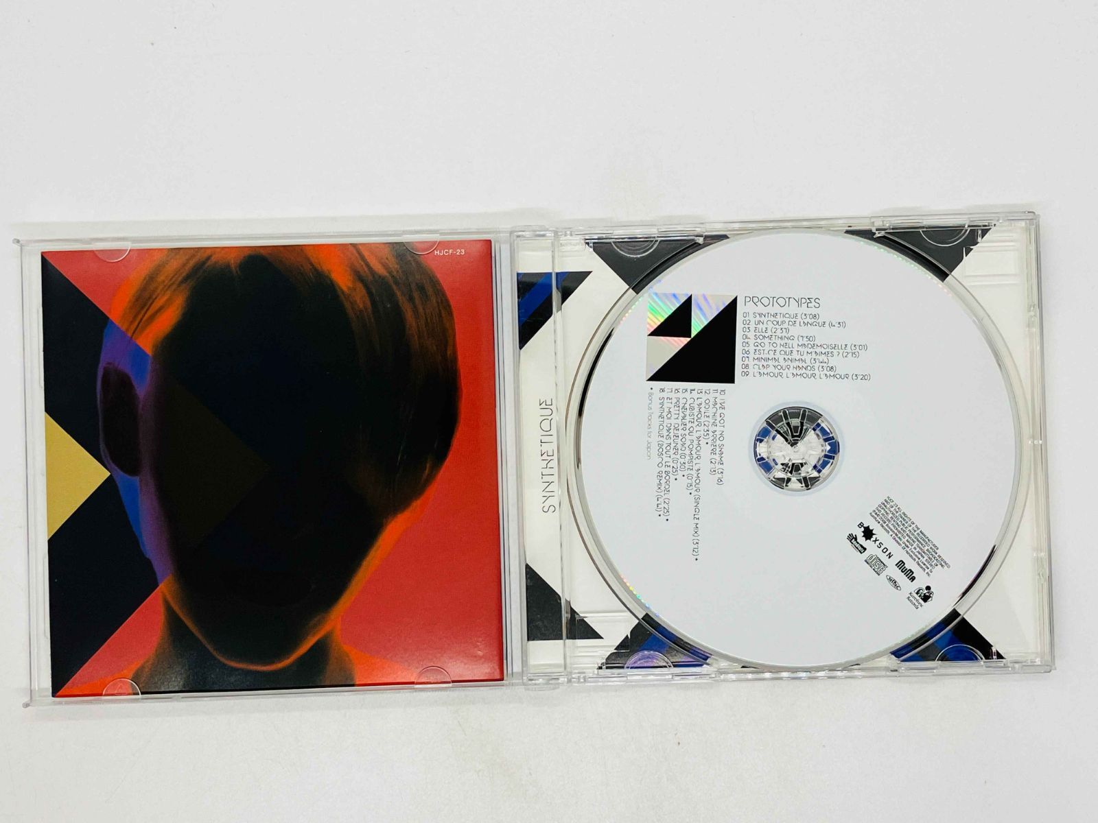 帯付き美品 PROTOTYPES SYNTHETIQUE CD PROTOTYPES / SYNTHETIQUE / プロトタイプス / サンテ