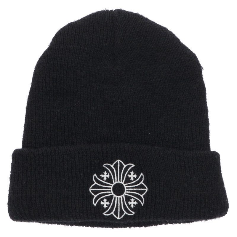 クロムハーツ WOOL WATCH CAP ウールワッチキャップ CHプラスステッチアクリル帽子 メンズ ONE SIZE
