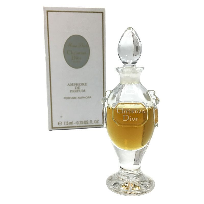 Christian Dior クリスチャンディオール Miss Dior AMPHORE DE PARFUM アンフォラ型ボトル 0.25  US.FL.OZ 7.5ml 残量約7割 箱付 2343580009543 - メルカリ