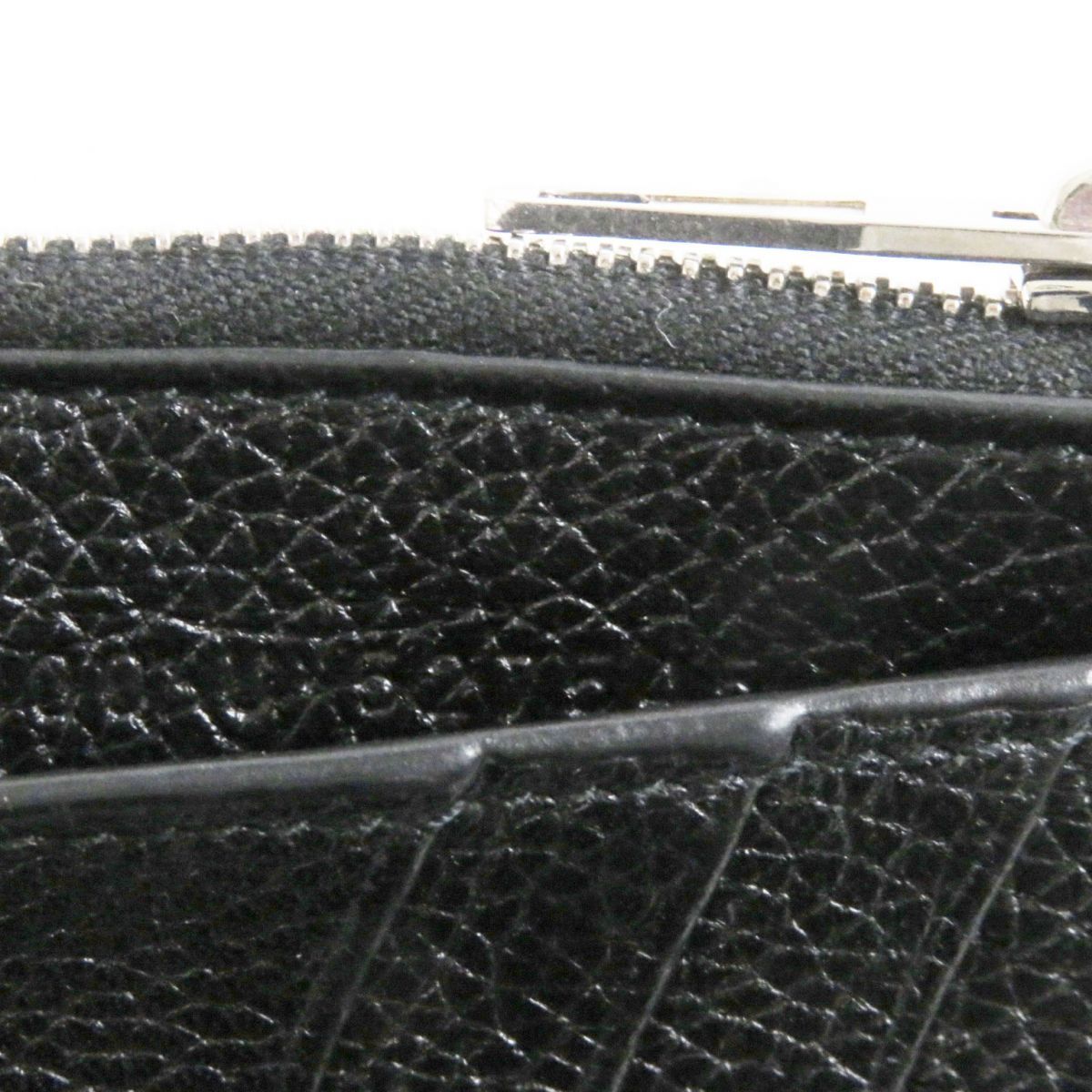 美品●BALENCIAGA バレンシアガ 637371 レザー HOURGLASS Bロゴ金具付き ロングケース/カードホルダー ブラック イタリア製 美品○BALENCIAGA バレンシアガ 637371 レザー HOURGLASS Bロゴ金具