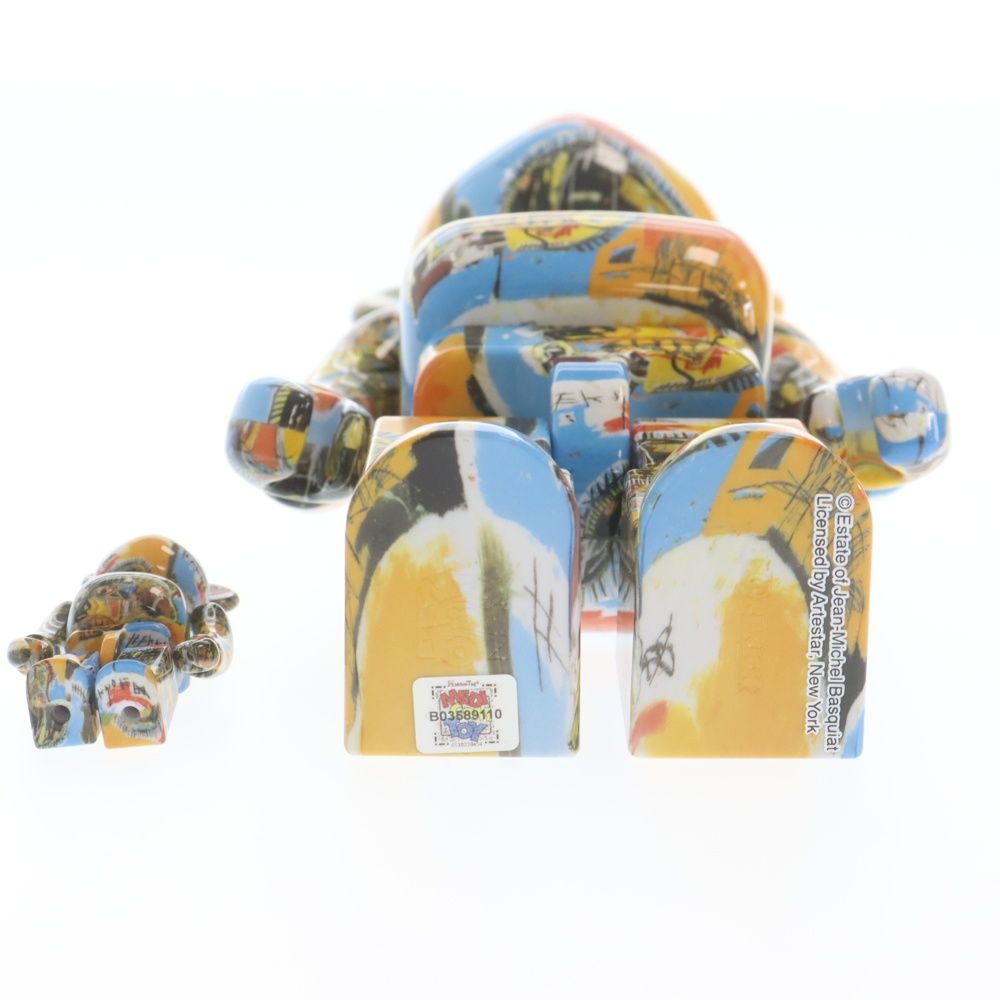 MEDICOM TOY - zjw959324ベアブリック　バスキア MEDICOM TOY - BE@RBRICK JEAN-MICHEL BASQUIAT #7 100％ & 400％