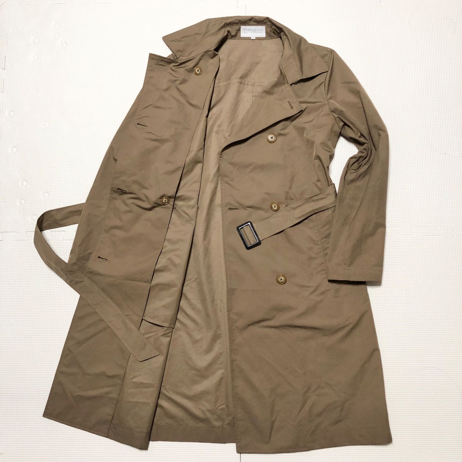 【極美品】MACKINTOSH PHILOSOPHY ロングコート ベルト付き □極美品□Mackintosh Philosophy マッキントッシュ