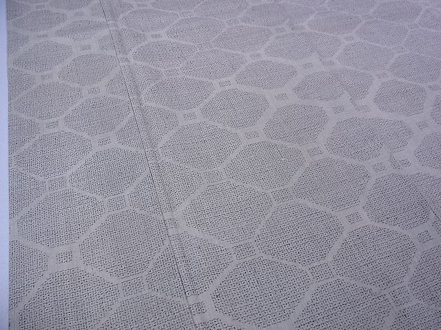 平和屋本店■極上　本場結城紬　重要無形文化財　80亀甲　亀甲繋ぎ　証紙付き　逸品　未使用　3kh1945 平和屋本店□極上 本場結城紬 重要無形文化財 80亀甲 亀甲繋ぎ 証紙