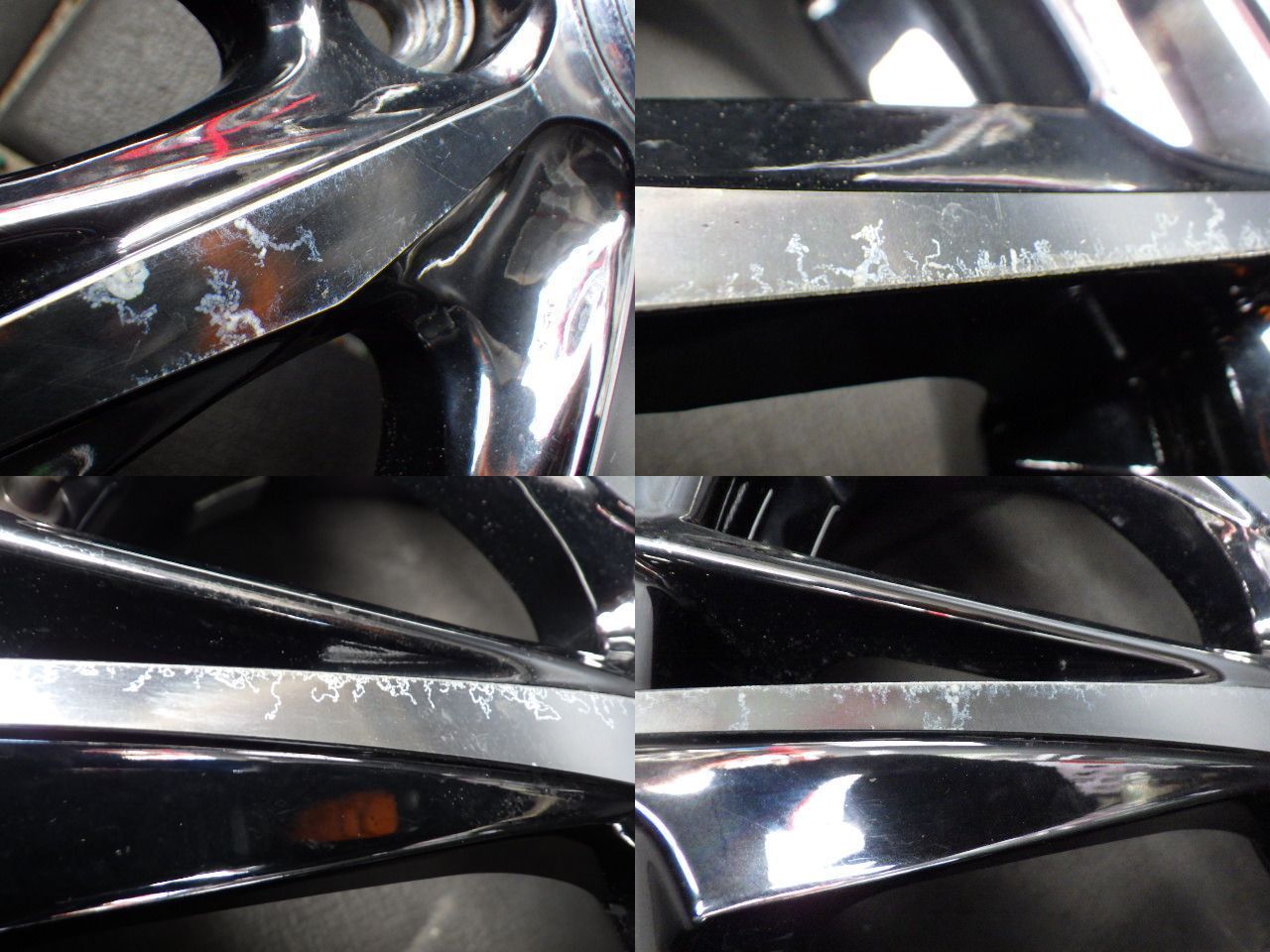 2870 B Weds LEONIS WX 15x4.5J 4穴 PCD100 45 4本 LAWEED_CL