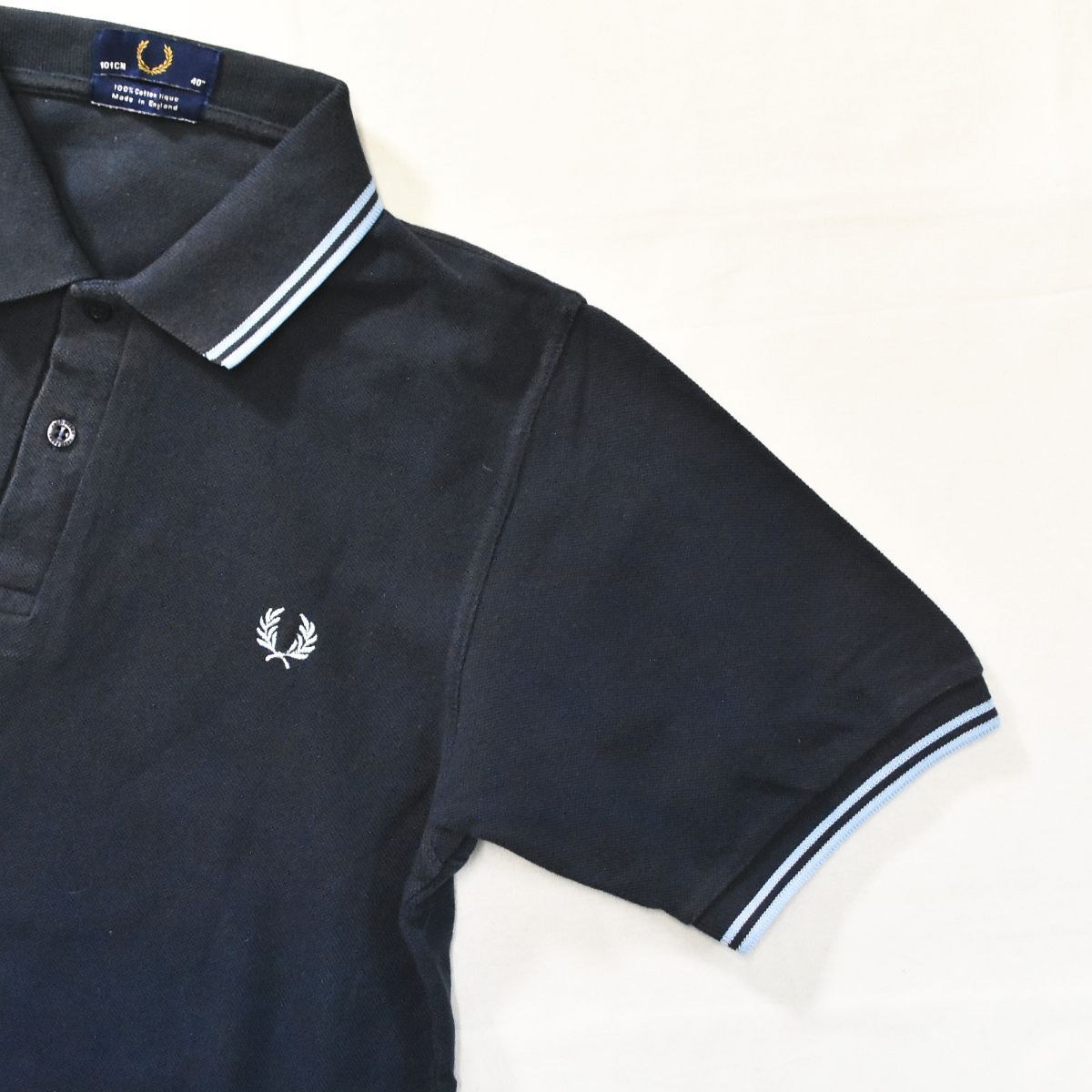 定番】 英国製 フレッドペリー FRED PERRY M12 ワンポイント