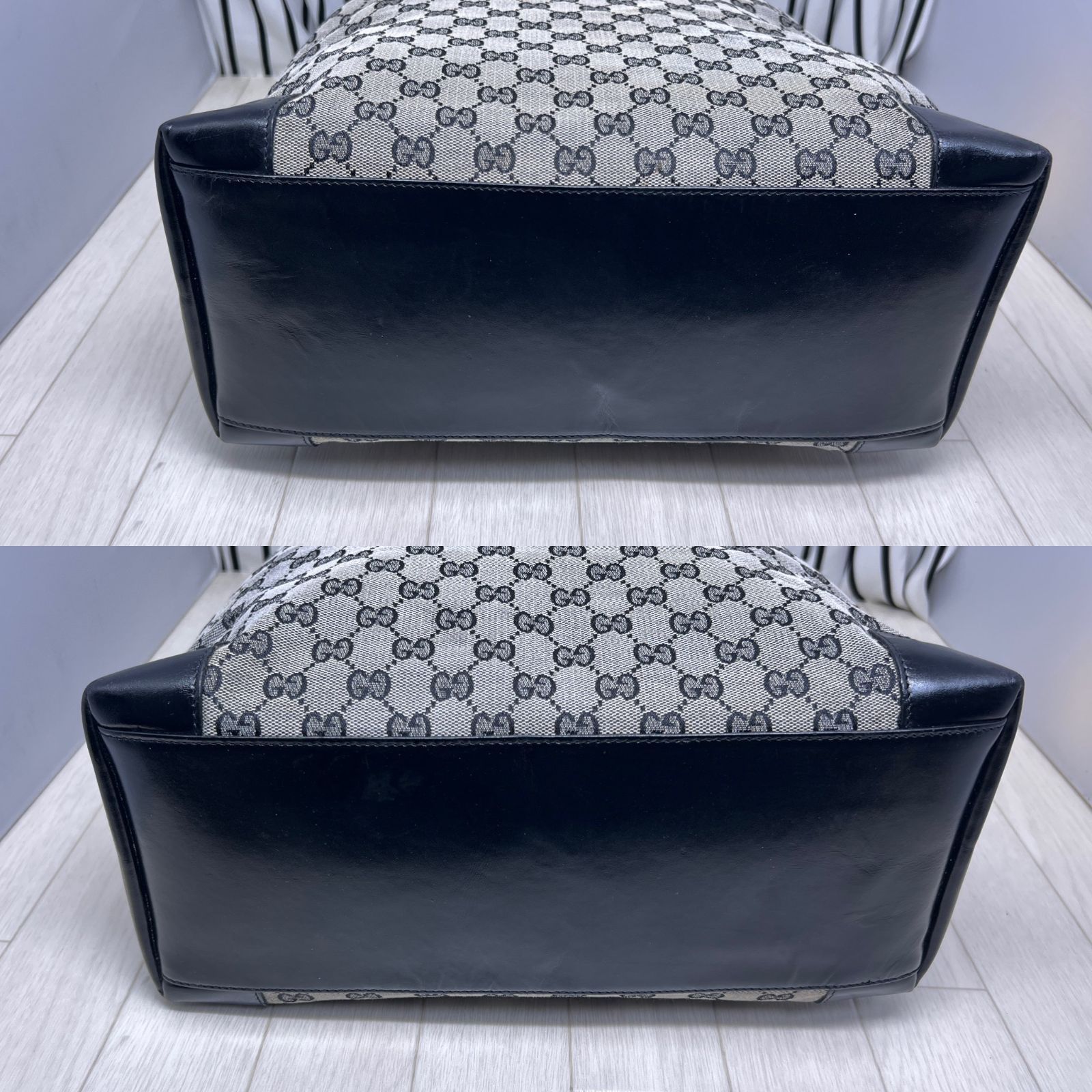 GUCCI グッチ GG柄 トートバッグ A4収納可能 男女兼用 格安】GUCCI×グッチ GG柄A4収納可能トートバッグ - メルカリ