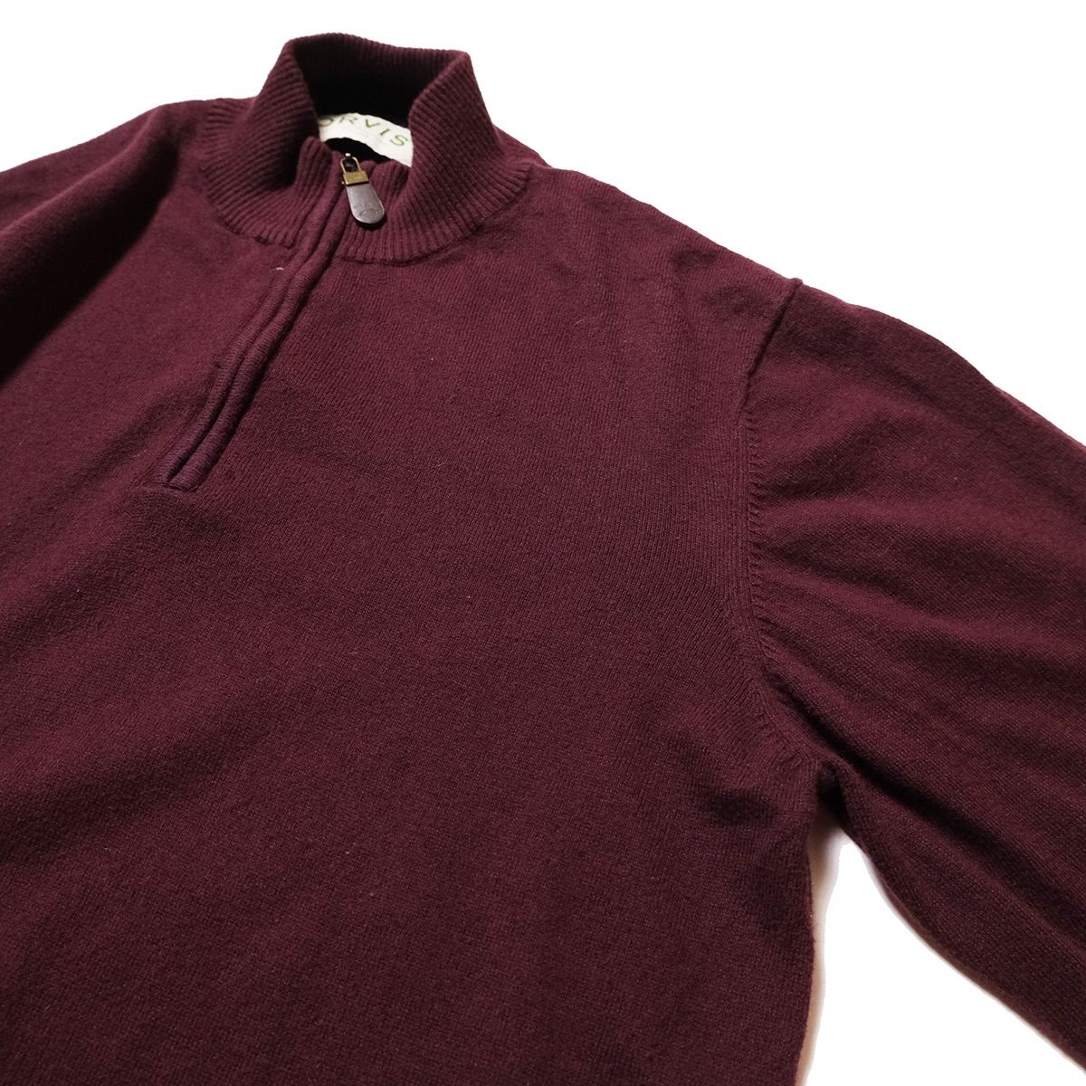 90's オービス ORVIS プルオーバー フリースジャケット 青系 (XL