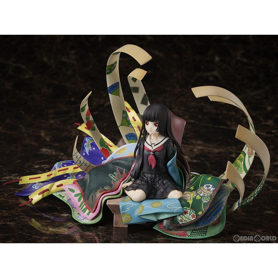 地獄少女　宵伽　閻魔あい　1/7フィギュア　ホビーマックスジャパン 中古】(本体B+/箱B)地獄少女 宵伽 閻魔あい 1/7 完成品