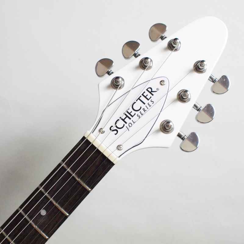 SCHECTER OL-FV WHT FVスタイル エレキギター〈シェクター
