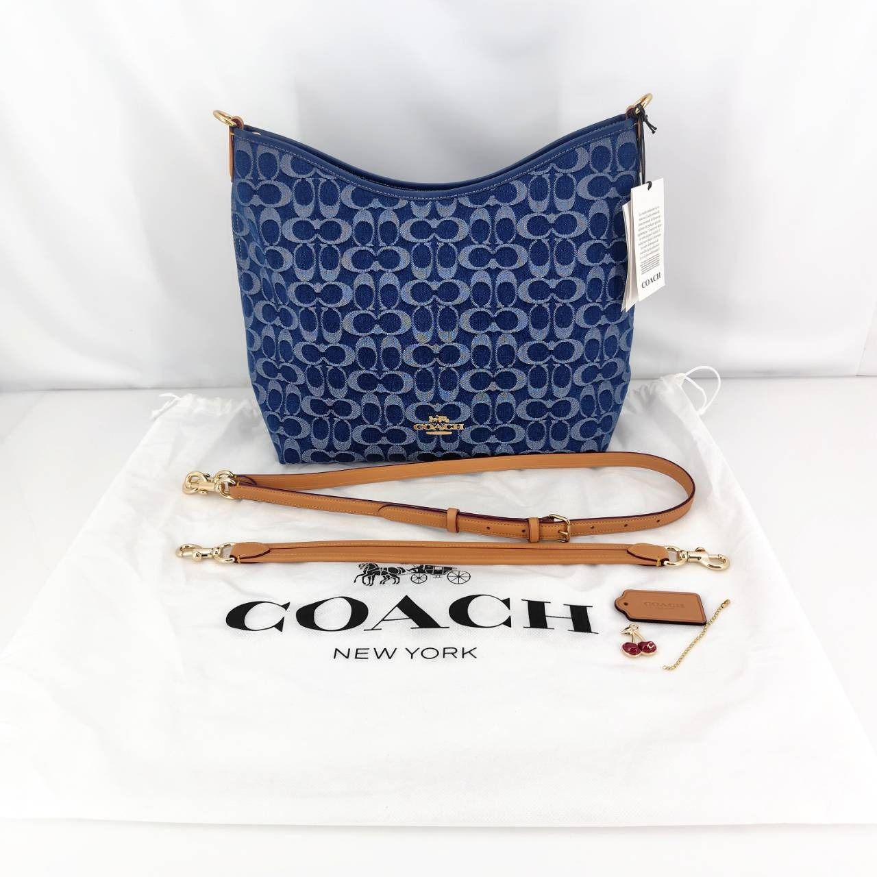 05w11499 コーチ COACH シグネチャー デニム ローレル ラージ