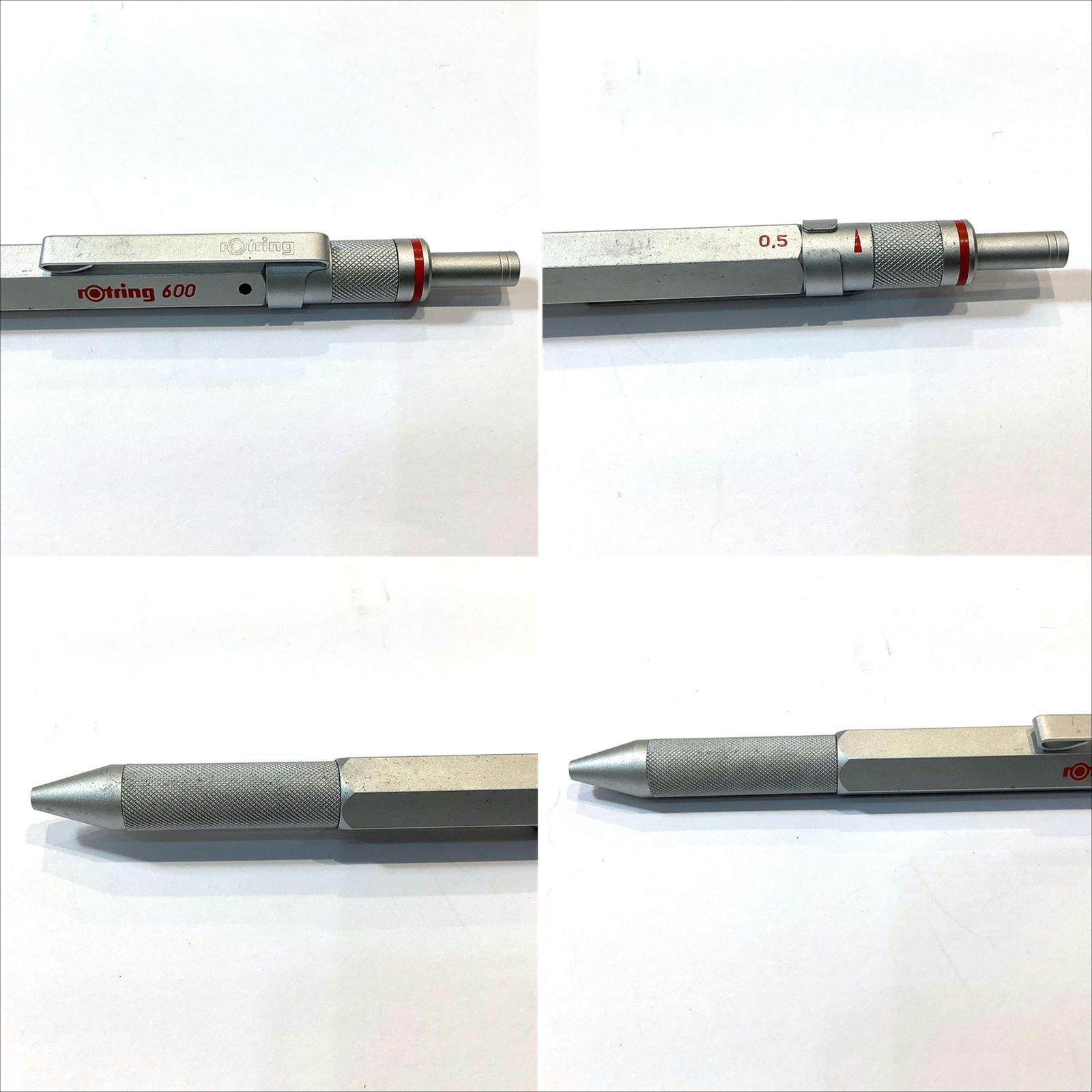 ロットリング（rotring） 600 シルバー 万年筆（ペン先18K