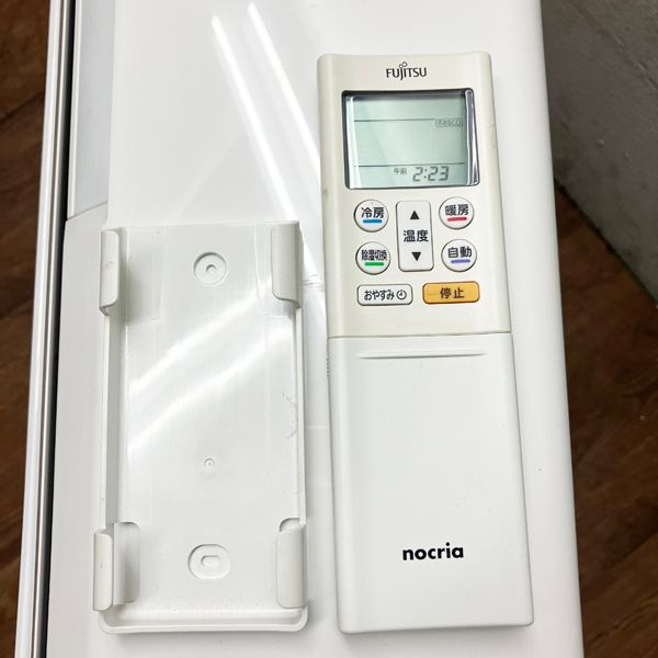 割と綺麗　富士通　6畳用エアコン　ノクリア　AS-R22K 富士通 /FUJITSU【引取限定】nocria/ノクリア 2.2kW 6畳 ルーム