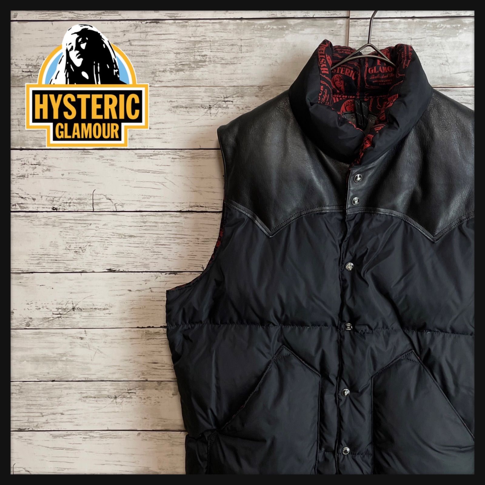 Rocky Mountain ✖️ HYSTERIC GLAMOURダウンベスト HYSTERIC GLAMOUR ダウンベストロッキーマウンテンダウンベスト