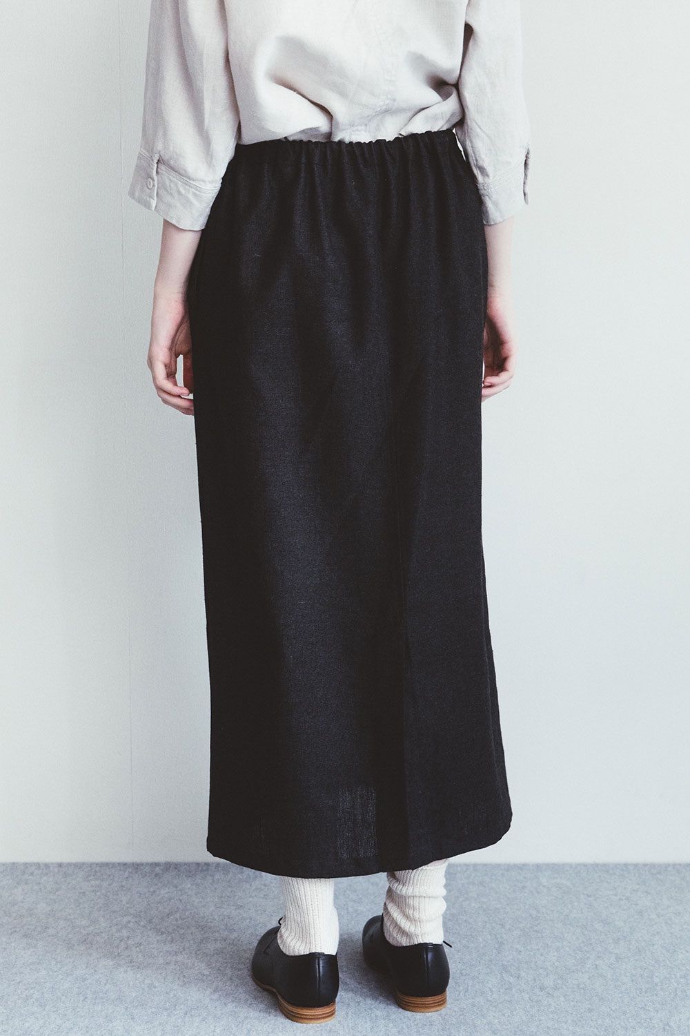 fog linen work イトハ スカート ウールリネン - メルカリ