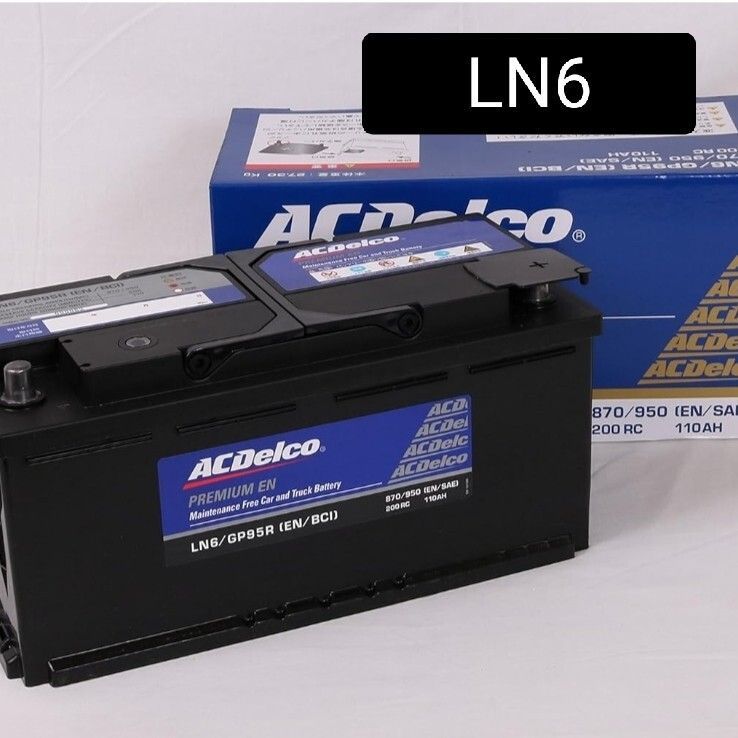 ACデルコ 欧州車用バッテリー LN6 110A アウディ Q7 2010年5月～2015年