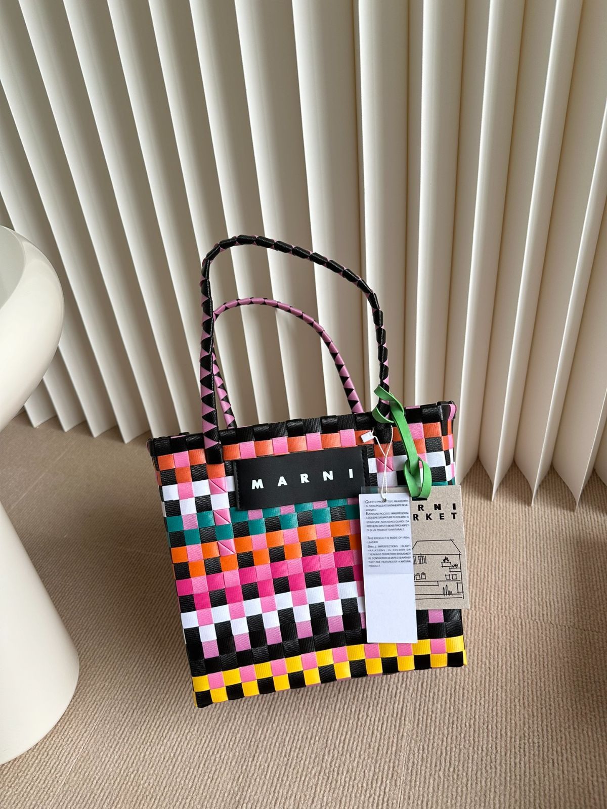 ファッション❣ Marni マルニ マルニ かごバッグ トートバッグ #53